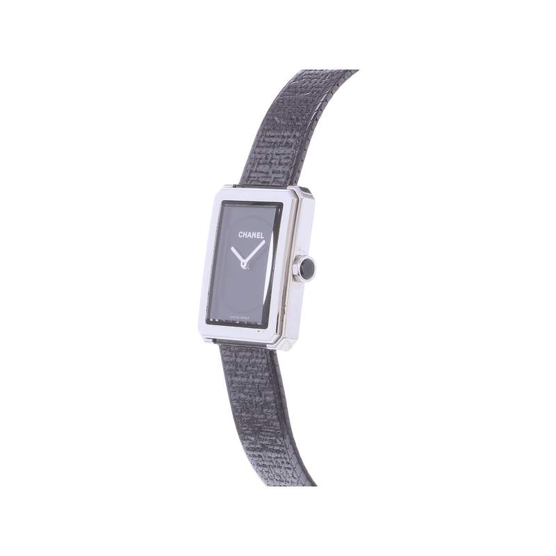 Montre d'occasion CHANEL Boy-Friend Petit Modèle femme quartz bracelet acier - vue D2