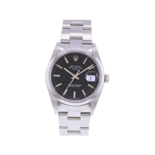Montre d'occasion ROLEX Date mixte mouvement automatique certifié (cosc) bracelet acier