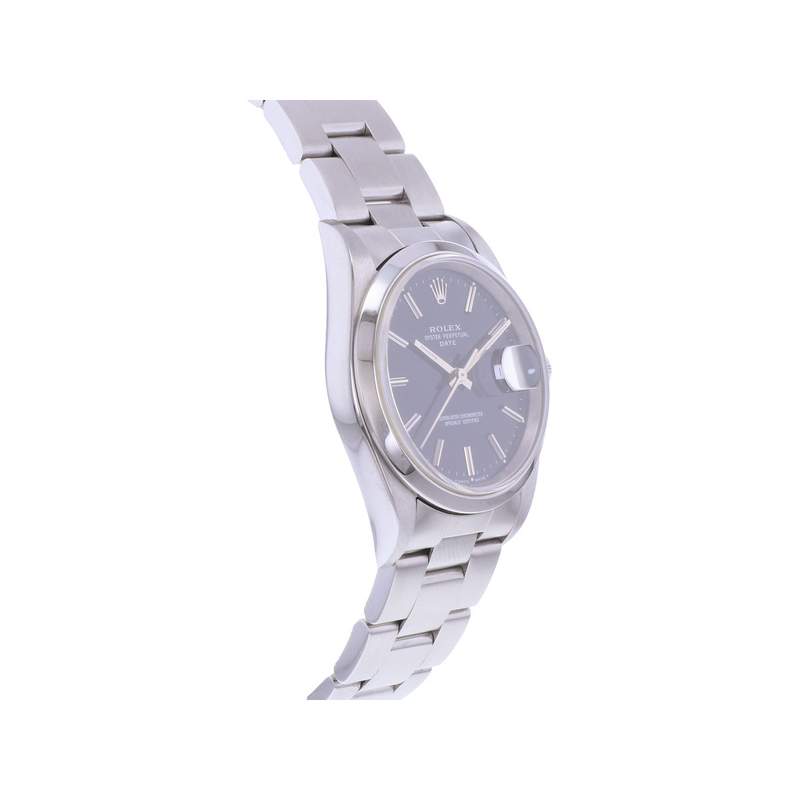 Montre d'occasion ROLEX Date mixte mouvement automatique certifié (cosc) bracelet acier - vue 2