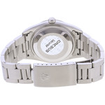Montre d'occasion ROLEX Date mixte mouvement automatique certifié (cosc) bracelet acier - vue 3