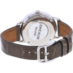 Montre d'occasion HERMES Slim femme quartz bracelet cuir d'origine - vue 3