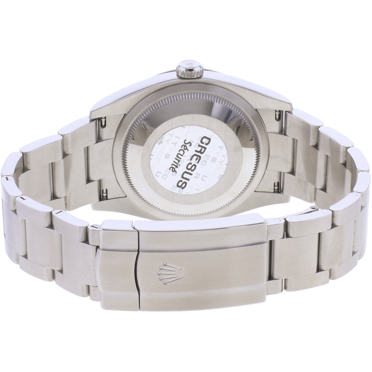 Montre d'occasion ROLEX Oyster Perpetual 36 mm homme mouvement automatique certifié (cosc) bracelet acier - vue 3
