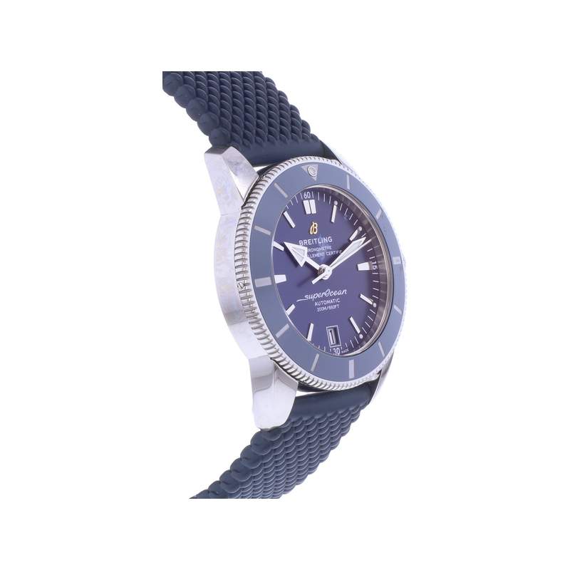 Montre d'occasion BREITLING SuperOcean Heritage homme mouvement automatique certifié (cosc) bracelet caoutchouc - vue 2