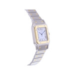 Montre d'occasion CARTIER Santos Automatique mixte automatique bracelet or jaune 750/000 et acier - vue 2