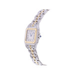 Montre d'occasion CARTIER Panthère femme quartz bracelet or jaune 750/000 et acier - vue D2