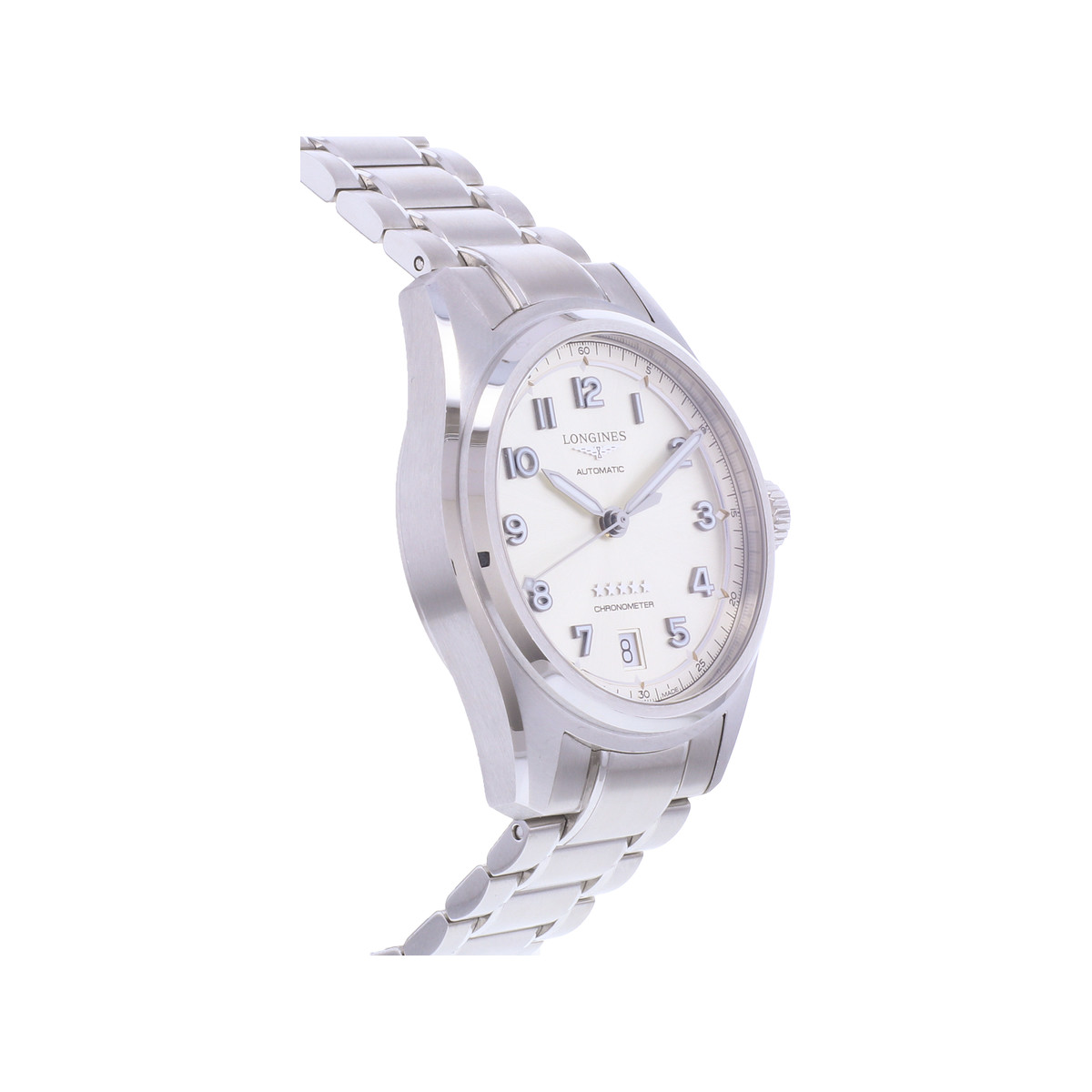 Montre d'occasion LONGINES Spirit homme automatique bracelet acier - vue 2