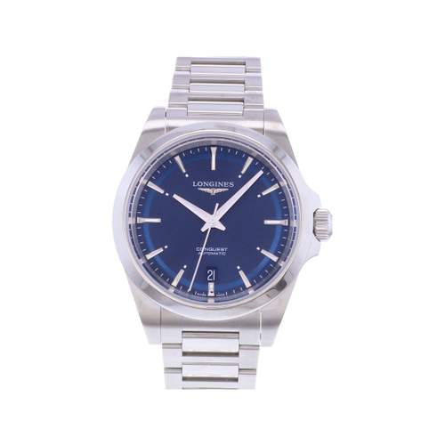 Montre d'occasion LONGINES Conquest homme automatique bracelet acier