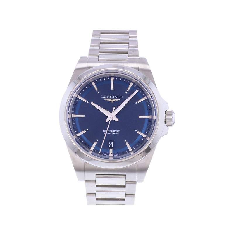 Montre d'occasion LONGINES Conquest homme automatique bracelet acier - vue 1
