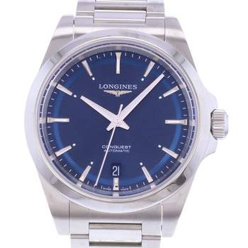 Montre d'occasion LONGINES Conquest homme automatique bracelet acier