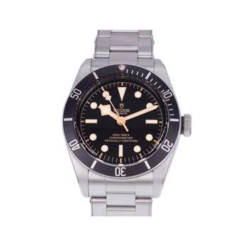 Montre d'occasion TUDOR Black Bay 41 Heritage homme mouvement automatique certifié (cosc) bracelet acier