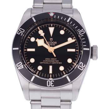 Montre d'occasion TUDOR Black Bay 41 Heritage homme mouvement automatique certifié (cosc) bracelet acier