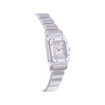 Montre d'occasion CARTIER Santos Galbée PM femme quartz bracelet acier - vue 2