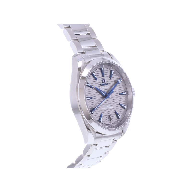 Montre d'occasion OMEGA Seamaster Aquaterra Co-Axial Chronometer homme mouvement automatique certifié (cosc) bracelet acier - vue 2