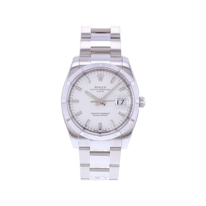 Montre d'occasion ROLEX Date mixte mouvement automatique certifié (cosc) bracelet acier - vue 1