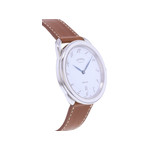 Montre d'occasion HERMES Arceau Automatic homme automatique bracelet cuir cresus - vue 2