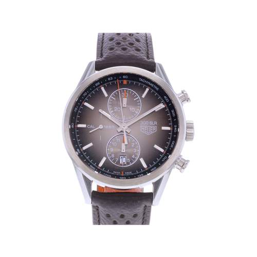 Montre d'occasion TAG HEUER Carrera 300 SLR homme automatique bracelet cuir d'origine
