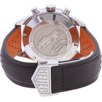 Montre d'occasion TAG HEUER Carrera 300 SLR homme automatique bracelet cuir d'origine - vue 3