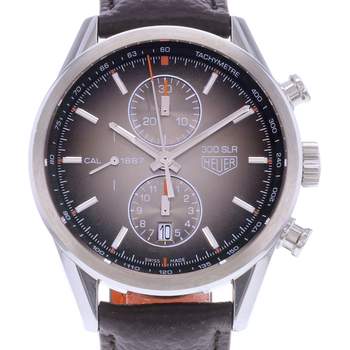 Montre d'occasion TAG HEUER Carrera 300 SLR homme automatique bracelet cuir d'origine