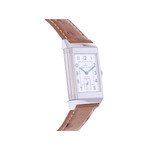 Montre d'occasion JAEGER LECOULTRE Reverso Grande Taille homme mécanique bracelet cuir cresus - vue 2