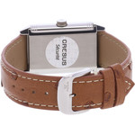 Montre d'occasion JAEGER LECOULTRE Reverso Grande Taille homme mécanique bracelet cuir cresus - vue 3