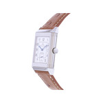 Montre d'occasion JAEGER LECOULTRE Reverso Grande Taille homme mécanique bracelet cuir cresus - vue D2