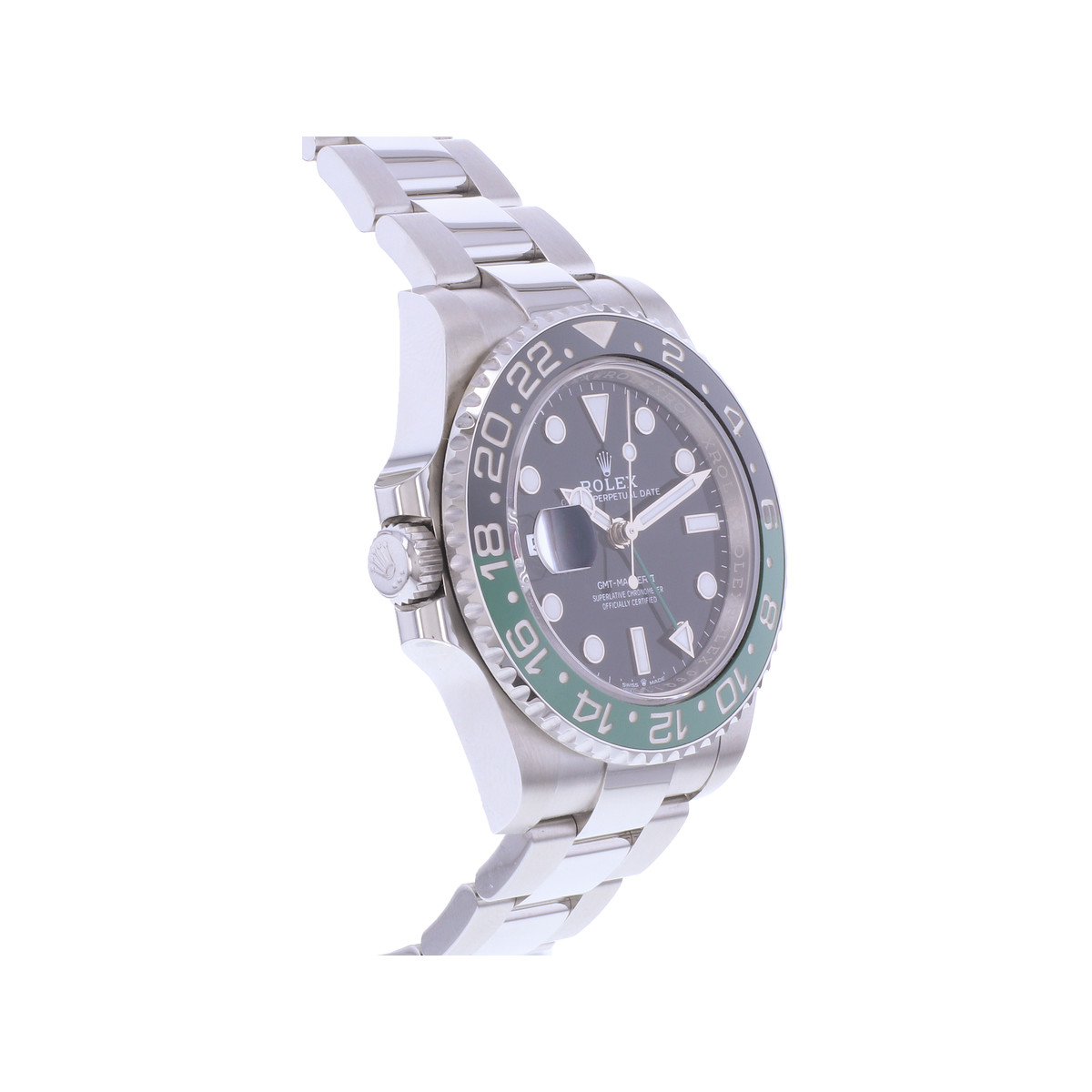 Montre d'occasion ROLEX GMT-Master II homme mouvement automatique certifié (cosc) bracelet acier - vue 2