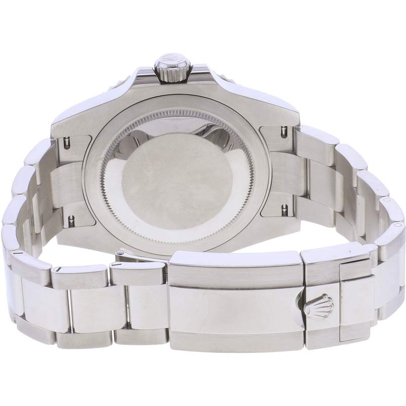 Montre d'occasion ROLEX GMT-Master II homme mouvement automatique certifié (cosc) bracelet acier - vue 3