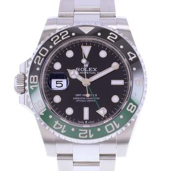 Montre d'occasion ROLEX GMT-Master II homme mouvement automatique certifié (cosc) bracelet acier
