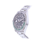 Montre d'occasion ROLEX GMT-Master II homme mouvement automatique certifié (cosc) bracelet acier - vue D2