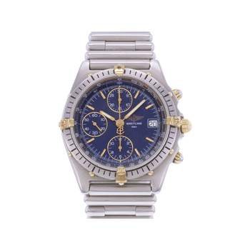 Montre d'occasion BREITLING Chronomat homme automatique bracelet acier