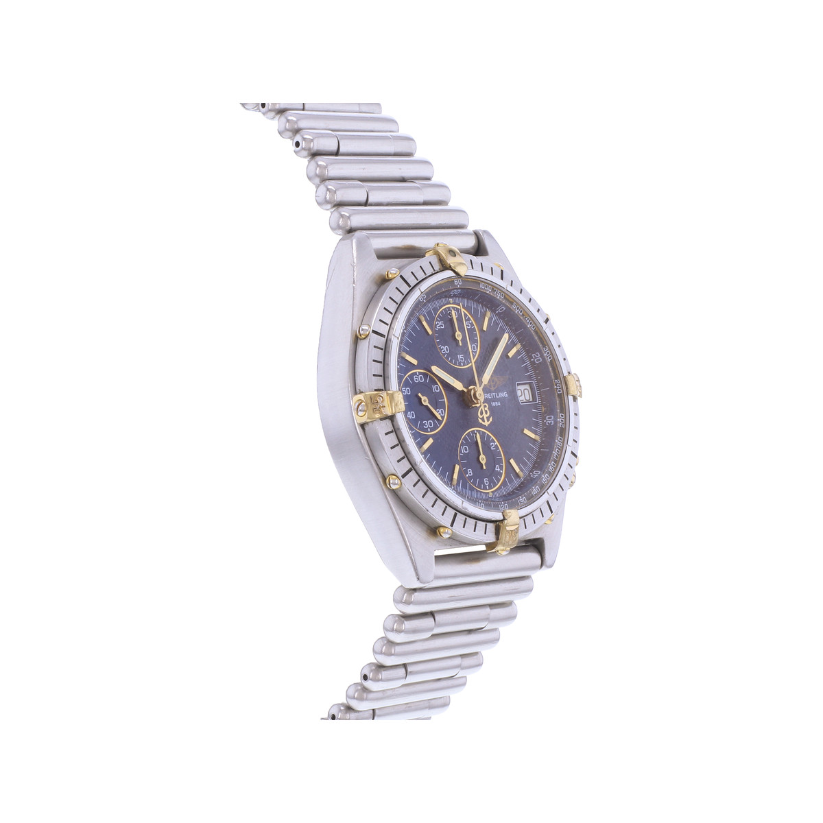 Montre d'occasion BREITLING Chronomat homme automatique bracelet acier - vue 2