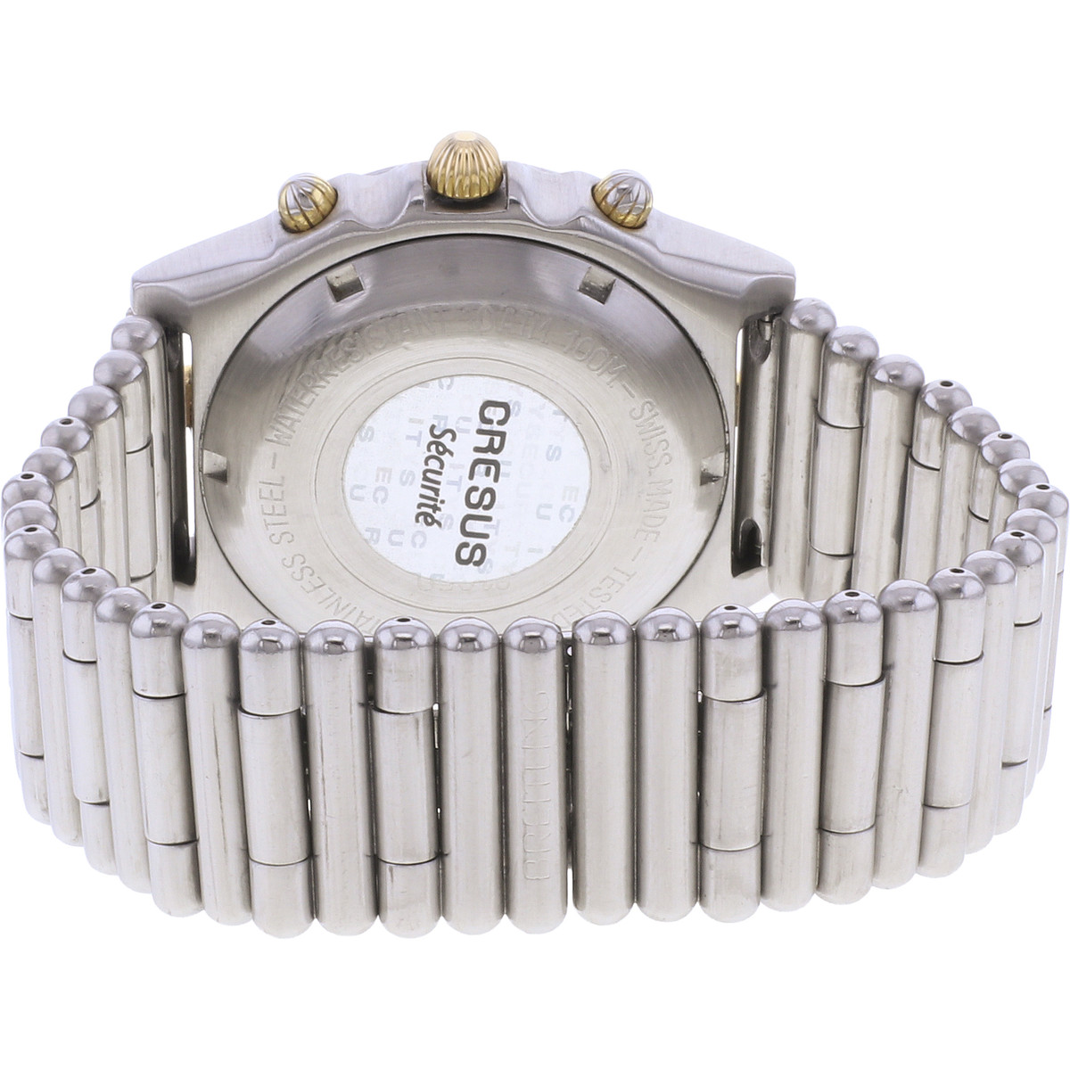 Montre d'occasion BREITLING Chronomat homme automatique bracelet acier - vue 3