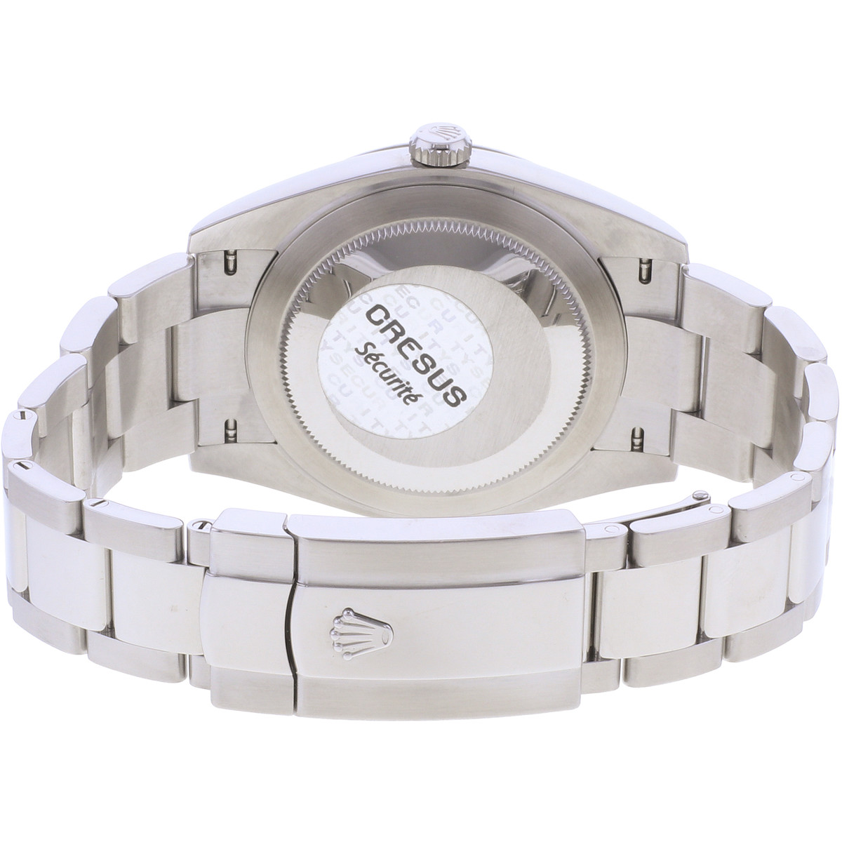 Montre d'occasion ROLEX DateJust 41 homme mouvement automatique certifié (cosc) bracelet acier - vue 3