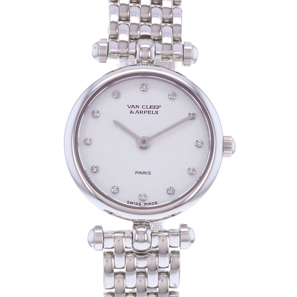Montre d'occasion VAN CLEEF & ARPELS Classic Lady femme quartz bracelet acier - vue D1