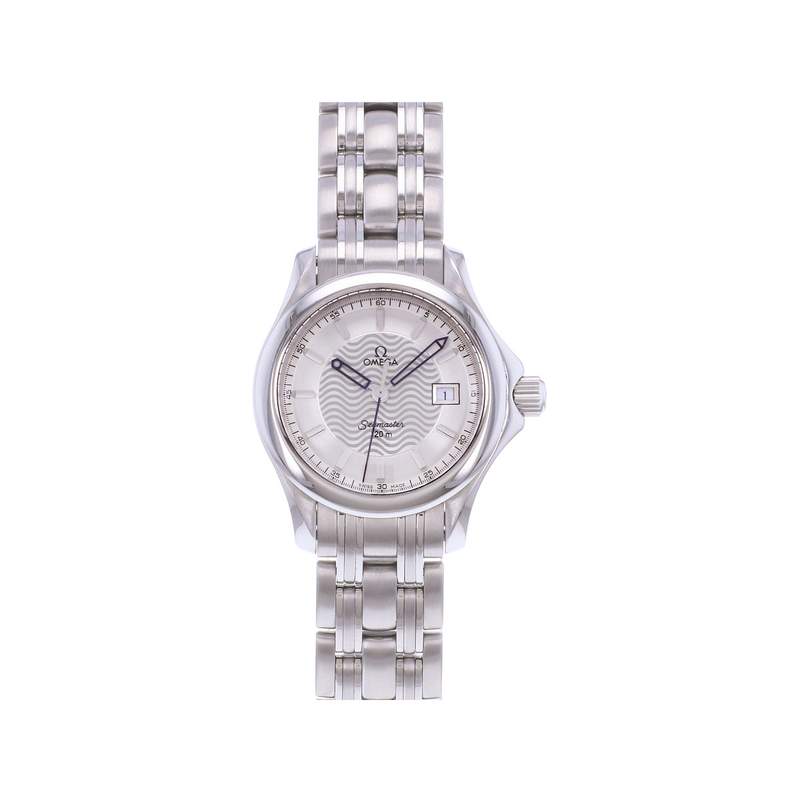 Montre d'occasion OMEGA Seamaster 120 29mm femme quartz bracelet acier - vue 1