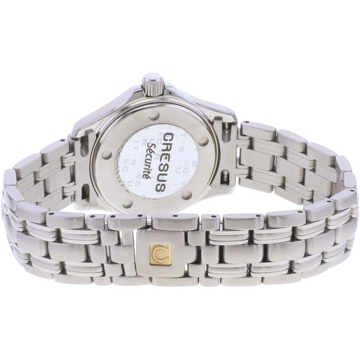 Montre d'occasion OMEGA Seamaster 120 29mm femme quartz bracelet acier - vue 3