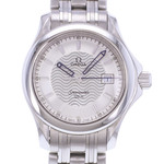 Montre d'occasion OMEGA Seamaster 120 29mm femme quartz bracelet acier - vue D1