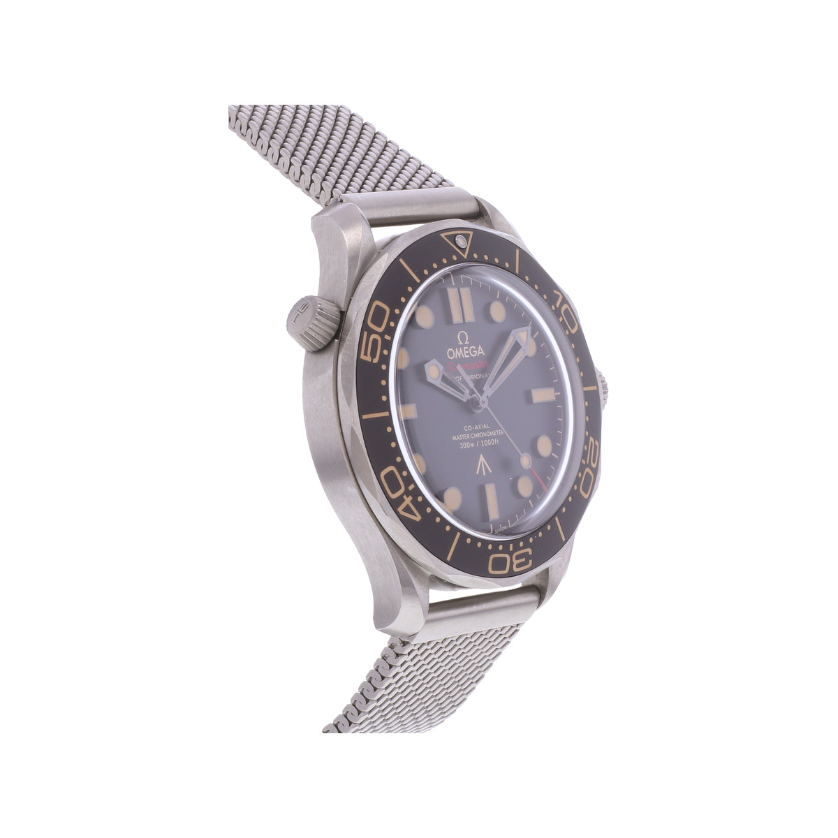 Montre d'occasion OMEGA Seamaster Diver 300 m 007 homme automatique bracelet titane - vue 2