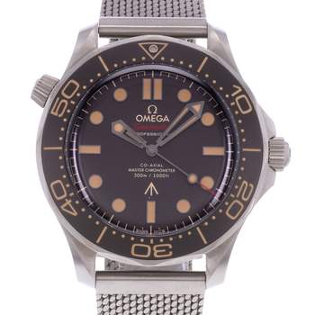 Montre d'occasion OMEGA Seamaster Diver 300 m 007 homme automatique bracelet titane