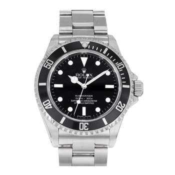 Montre d'occasion ROLEX Submariner 4 Lignes homme mouvement automatique certifié (cosc) bracelet acier