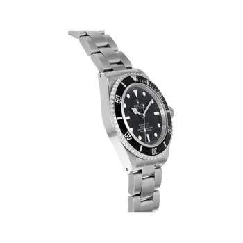 Montre d'occasion ROLEX Submariner 4 Lignes homme mouvement automatique certifié (cosc) bracelet acier