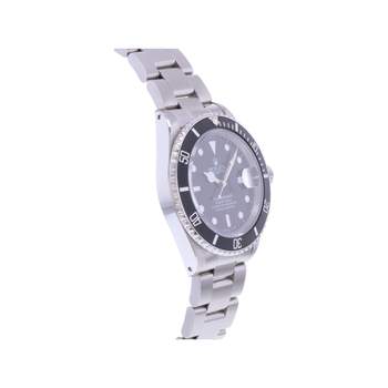 Montre d'occasion ROLEX Submariner Date homme mouvement automatique certifié (cosc) bracelet acier