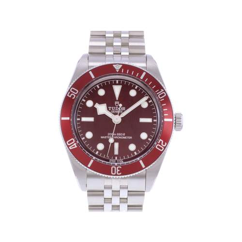 Montre d'occasion TUDOR Black Bay 58 "Burgundy" homme mouvement automatique certifié (cosc) bracelet acier