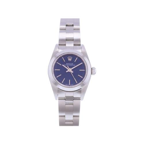 Pre-owned ROLEX Oyster Perpetual Lady Women's Automatic Watch with Steel Bracelet