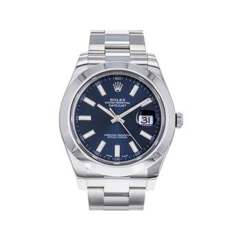 Montre d'occasion ROLEX DateJust II 41 homme mouvement automatique certifié (cosc) bracelet acier
