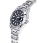 Montre d'occasion ROLEX DateJust II 41 homme mouvement automatique certifié (cosc) bracelet acier - vue D2