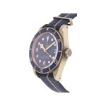 Montre d'occasion TUDOR Black Bay Bronze Edition Bucherer homme mouvement automatique certifié (cosc) bracelet nato - vue D2
