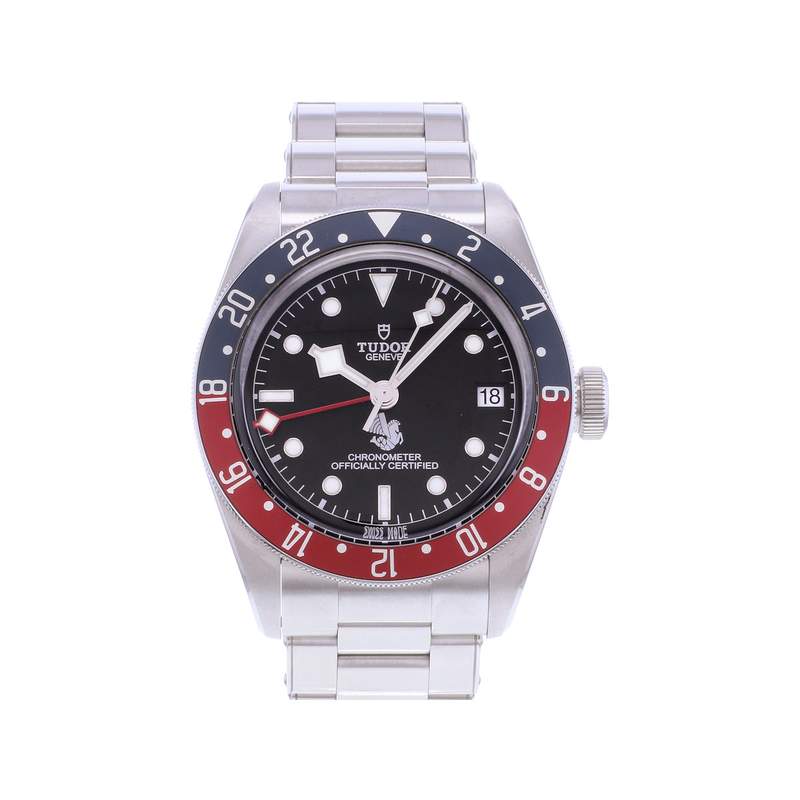 Montre d'occasion TUDOR Black Bay Gmt Air France homme mouvement automatique certifié (cosc) bracelet acier - vue 1
