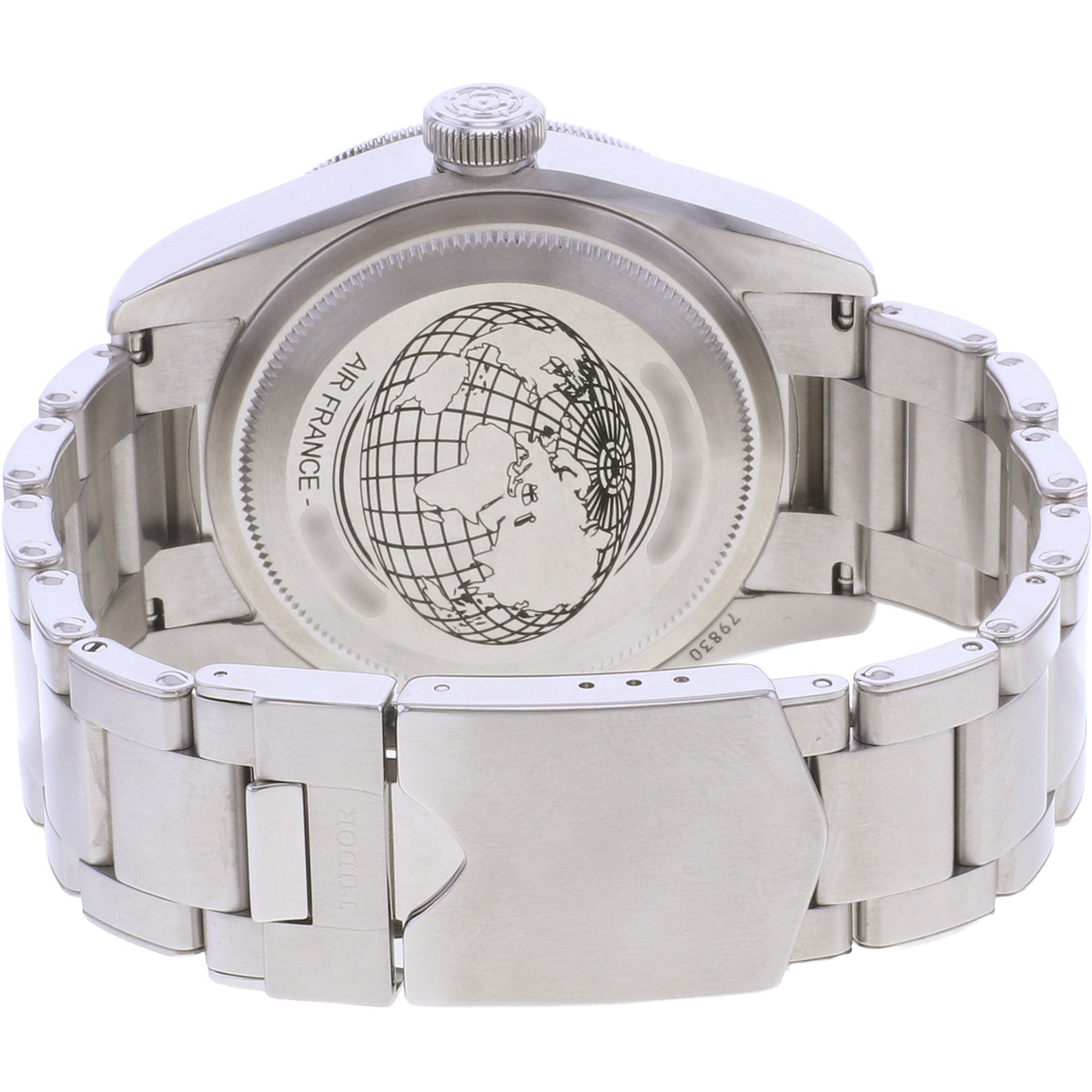 Montre d'occasion TUDOR Black Bay Gmt Air France homme mouvement automatique certifié (cosc) bracelet acier - vue 3