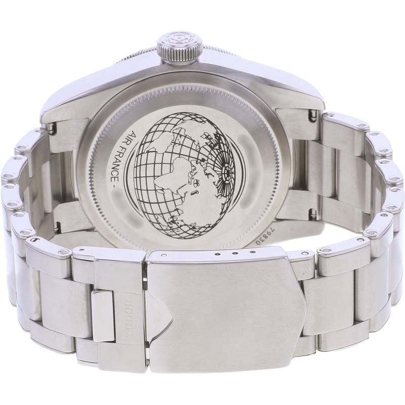 Montre d'occasion TUDOR Black Bay Gmt Air France homme mouvement automatique certifié (cosc) bracelet acier - vue 3